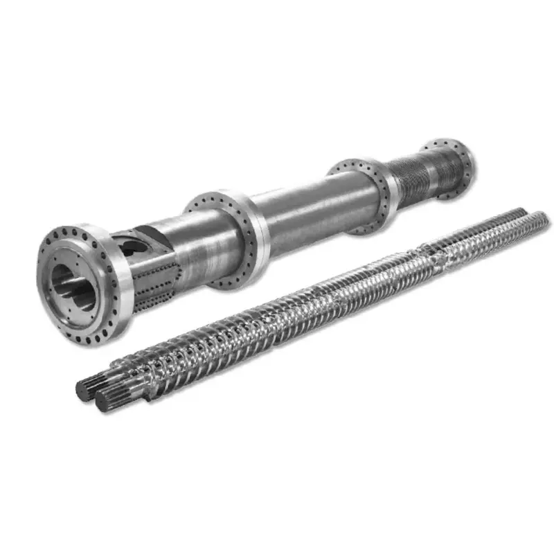 Co-rotéierend Parallel Zwilling Screw Barrel Co-rotéierend Parallel Zwilling Screw Barrel