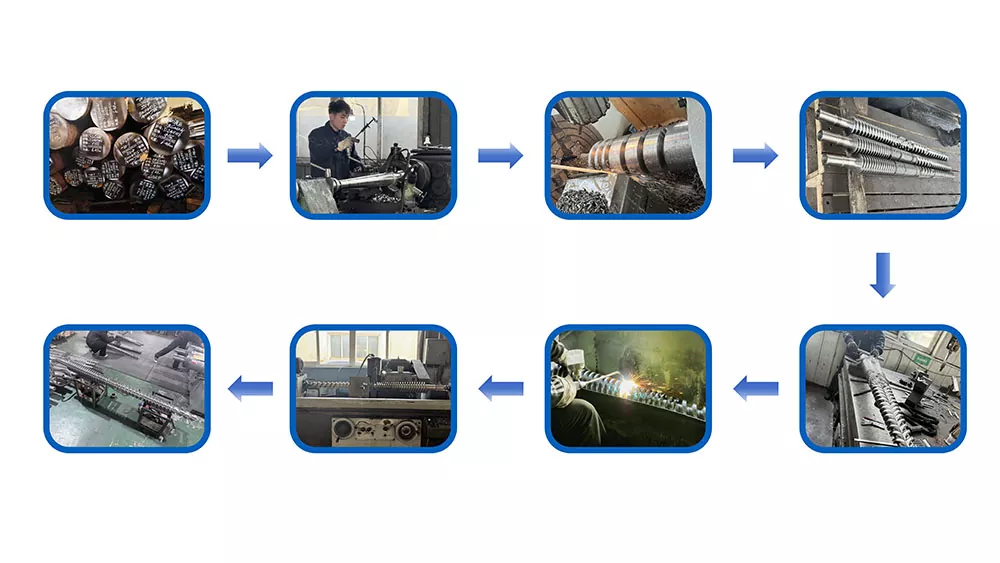 Wéi Schrauwen a Fässer hiergestallt ginn: A Factory-Stage Guide